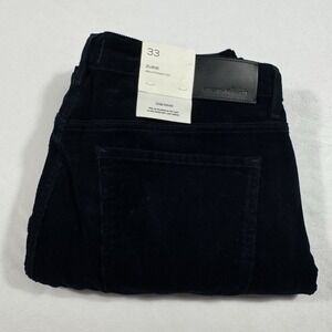 Citizens Of Humanity Womens 33 Navy‎ Blue Corduroy Pants Jeans Zurie Ankle NWT